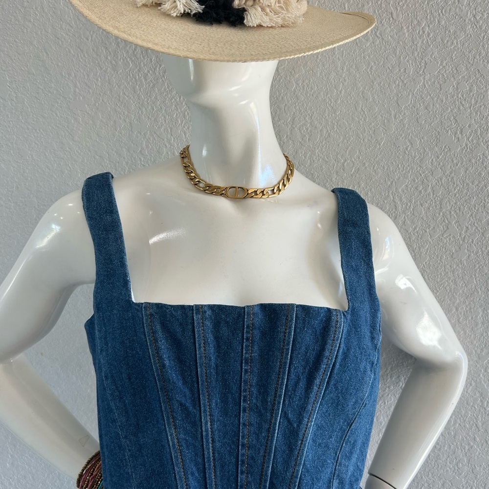Gianni Bini Blue Denim Women's Top